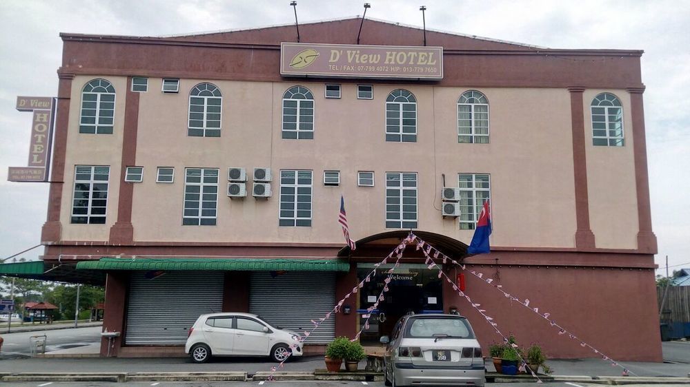 Oyo 702 D View Otel Mersing Dış mekan fotoğraf