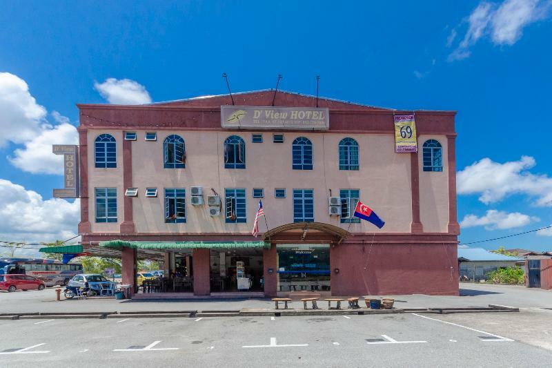 Oyo 702 D View Otel Mersing Dış mekan fotoğraf